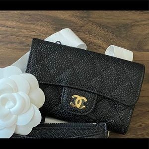 Chanel Flap Card Holder 100% Authentic.